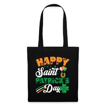 Happy Saint Patrick's Day - Tote Bag - black - Front