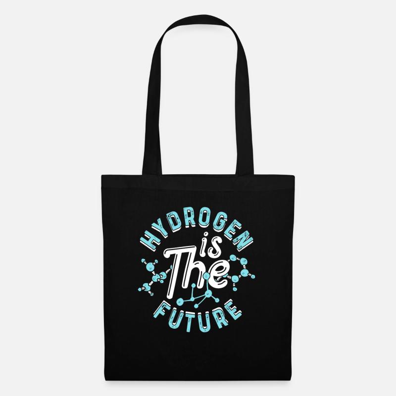 L’hydrogène est le futur élément hydrogène - Sac en tissu - noir
