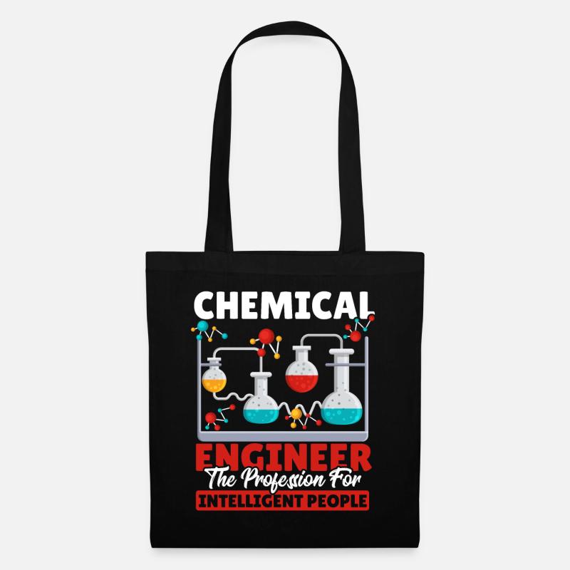 Chemical Engineer Chemist Chemical Engineering - Stoffbeutel - Schwarz