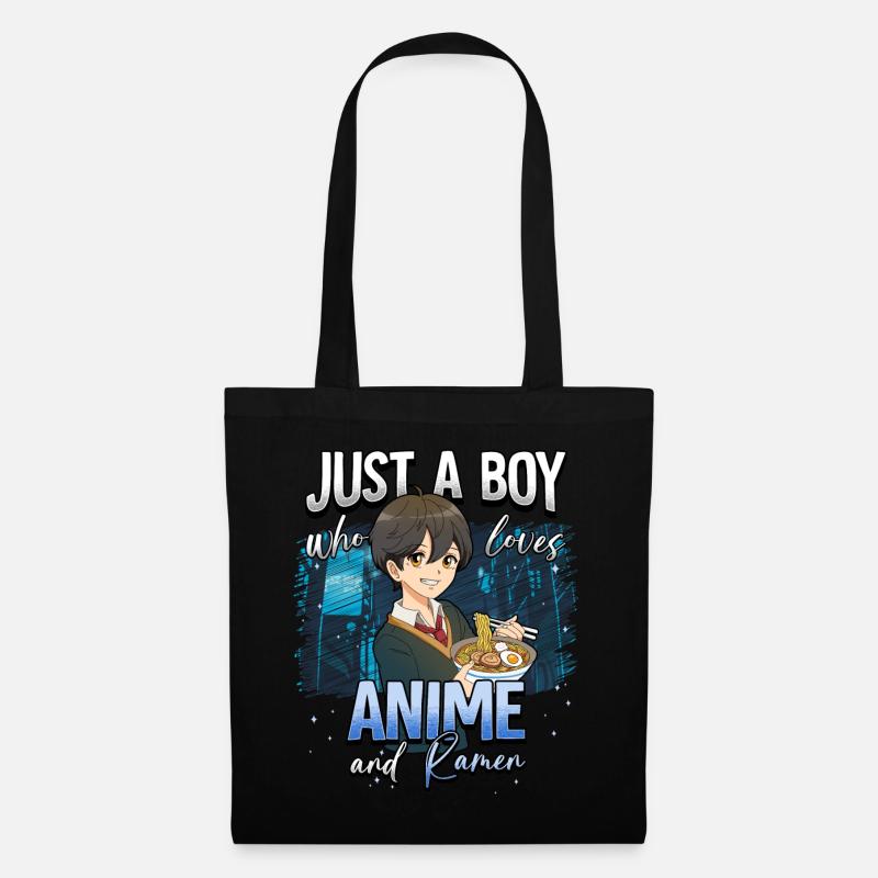 Anime Otaku Weeb - Stoffbeutel - Schwarz