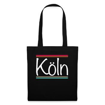 Cologne - Sac en tissu - noir - Devant