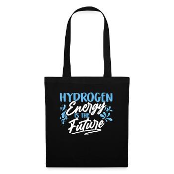 L’énergie de l’hydrogène est l’avenir L’hydrogène - Sac en tissu - noir - Devant