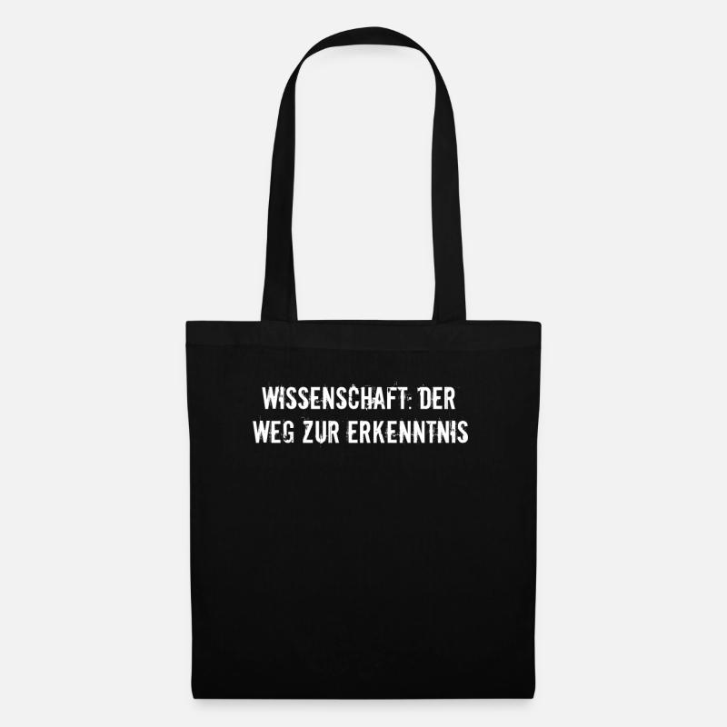 Wissenschaft - Wissenschaft: Der Weg zur - Stoffbeutel - Schwarz