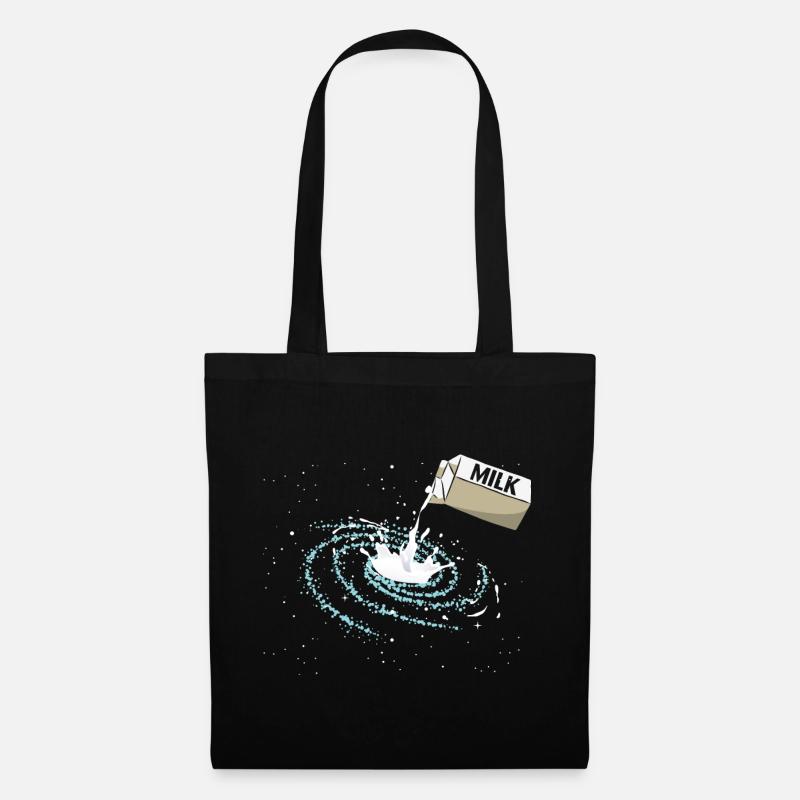 Milky Way Cute Funny Space Astronomy For Astronome - Stoffbeutel - Schwarz