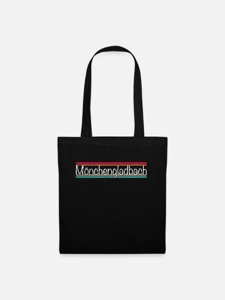 Mönchengladbach - Stoffbeutel - Schwarz