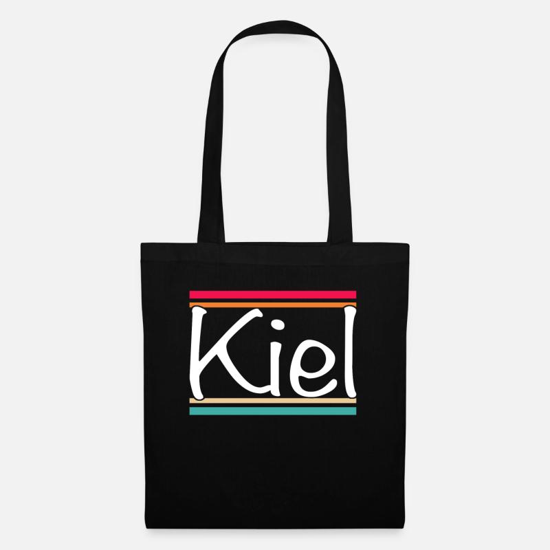 Kiel - Stoffbeutel - Schwarz