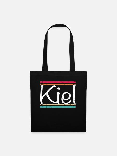 Kiel - Stoffbeutel - Schwarz