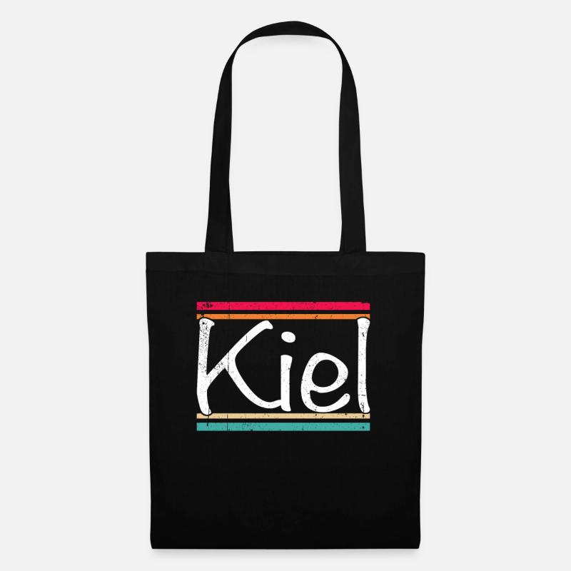 Kiel - Stoffbeutel - Schwarz