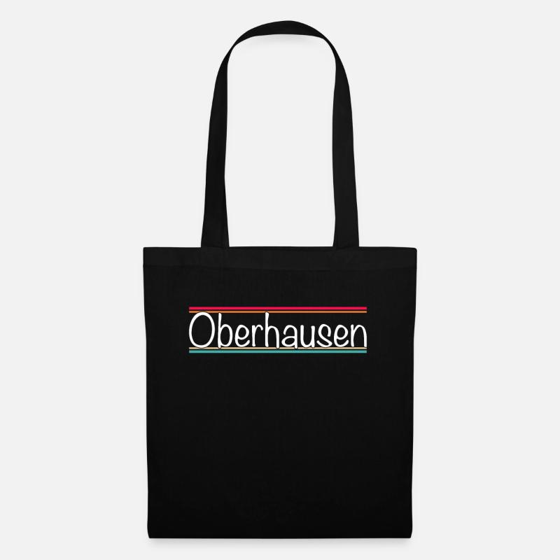 Oberhausen - Stoffbeutel - Schwarz