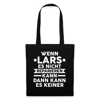 Lars - Stoffbeutel - Schwarz - Vorne