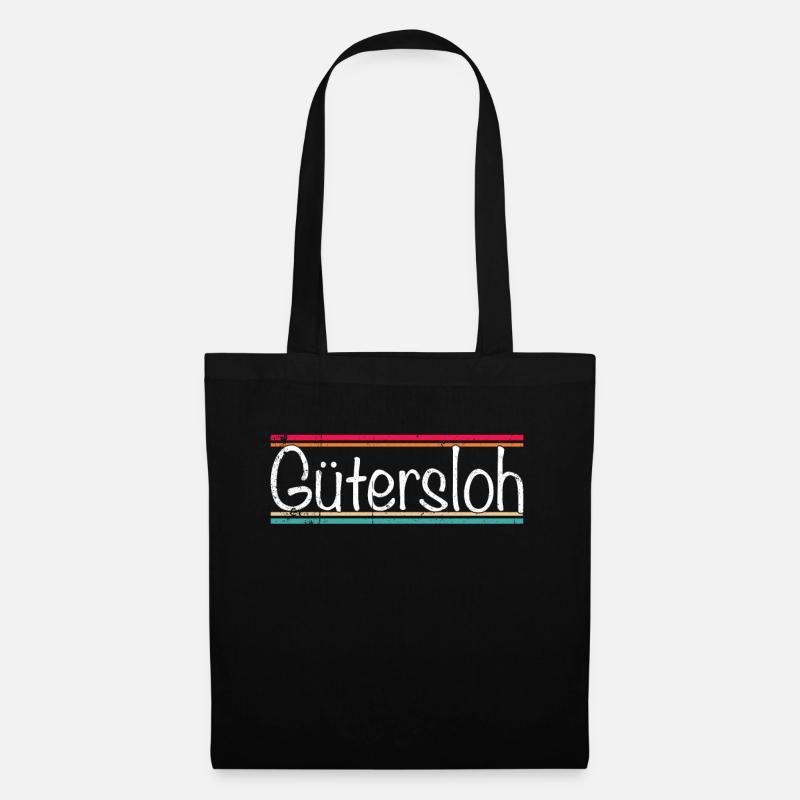 Gütersloh - Stoffbeutel - Schwarz