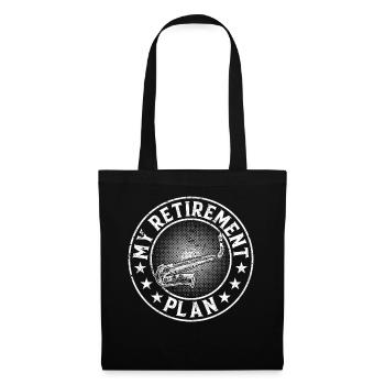 My Retirement Plan Saxophone Musician Saxophonist - Tote Bag - black - Front