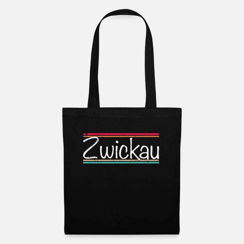 Zwickau - Stoffbeutel - Schwarz