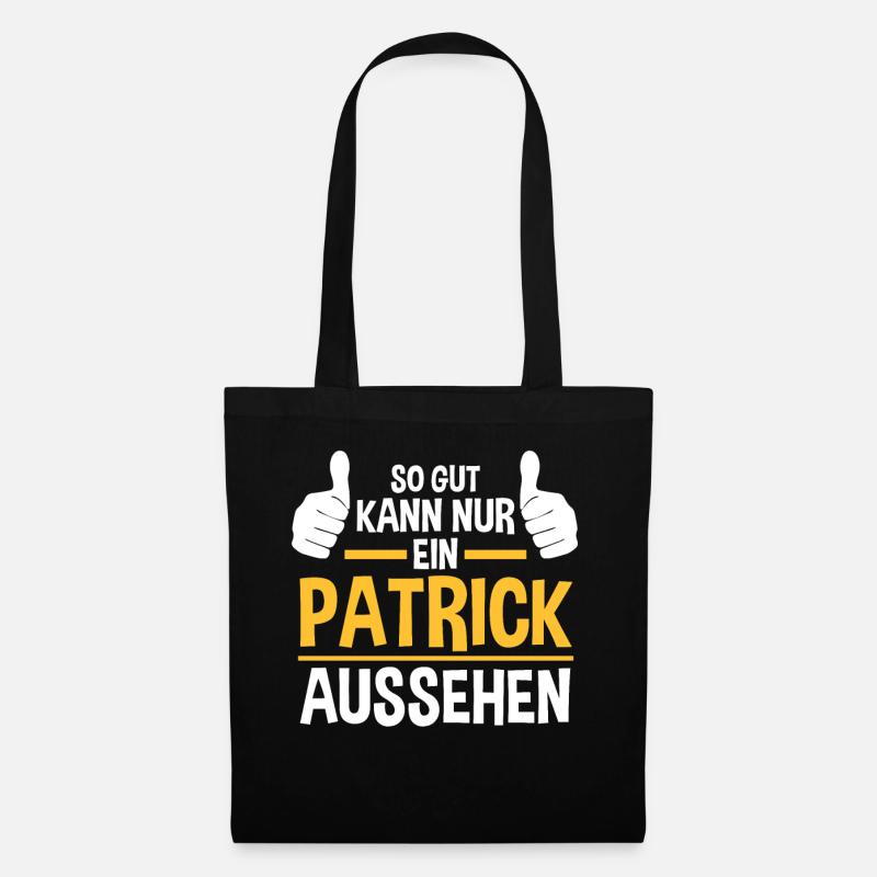 Patrick - Stoffbeutel - Schwarz