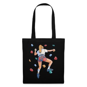Free Climbing Mountaineers & Bouldering Free Climbing - Tote Bag - black - Front