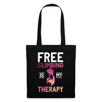 Free Climbing Mountaineers & Bouldering Free Climbing - Tote Bag - black - Front