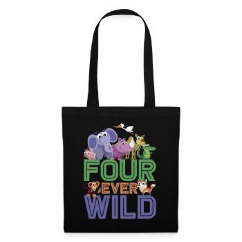 Four Ever Wild 49 - Stoffbeutel - Schwarz - Vorne