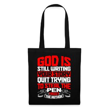 God Is Still Writing Your Story 5 - Tote Bag - black - Front