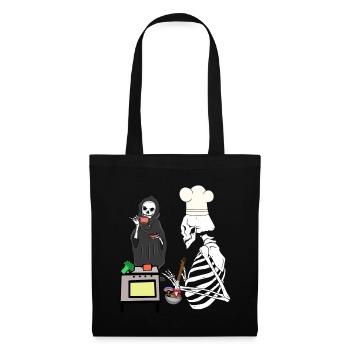 Ghosts Kitchen Horror Midnight Cooking Gourmet - Sac en tissu - noir - Devant