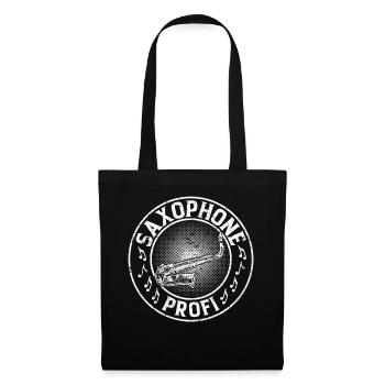 Saxophoniste Musicien Saxophoniste Saxophoniste Pr - Sac en tissu - noir - Devant