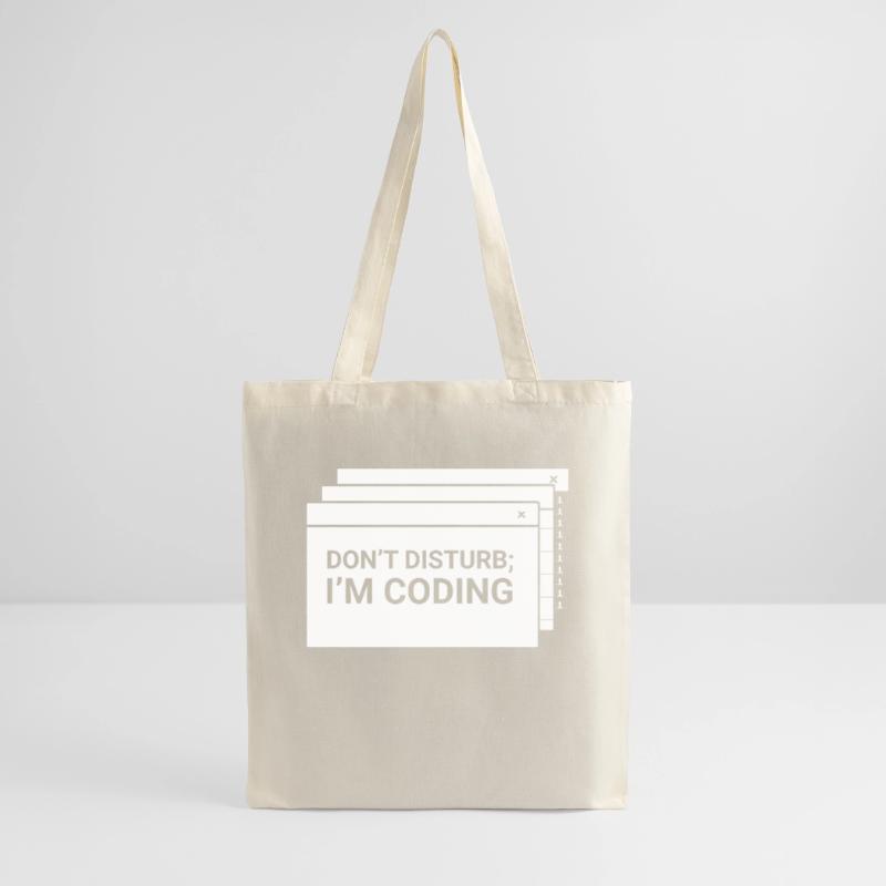 Stören Sie Nicht Ich Programmiere Coder Coding Stoffbeutel