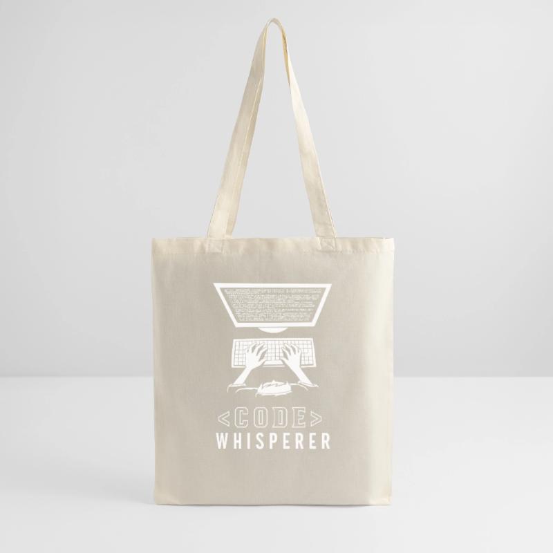 Code Flüsterer Programmierer Coding Coder Stoffbeutel