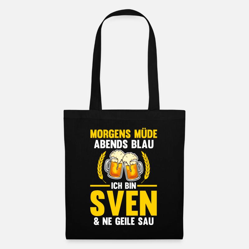 Sven - Stoffbeutel - Schwarz