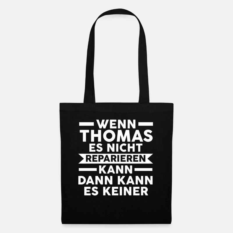 Thomas - Stoffbeutel - Schwarz