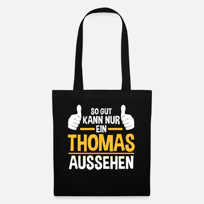 Thomas - Stoffbeutel - Schwarz