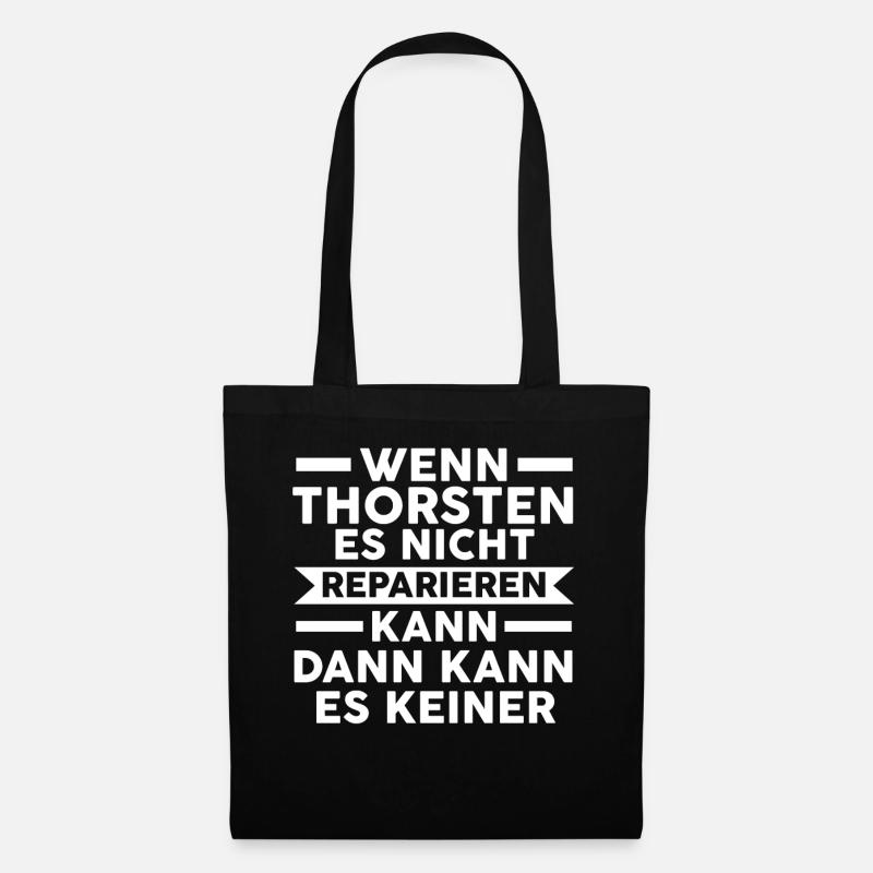 Thorsten - Stoffbeutel - Schwarz