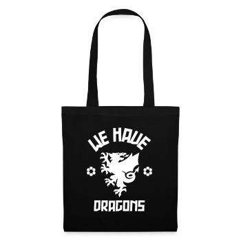 We Have Dragons - Wales Football Gift - Tote Bag - black - Front