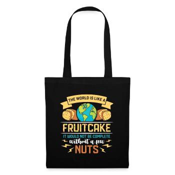 Fruitcake The World Is Like A Baking Thanksgiving - Tote Bag - black - Front