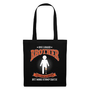 Artificial limb design for leg prosthesis - Tote Bag - black - Front