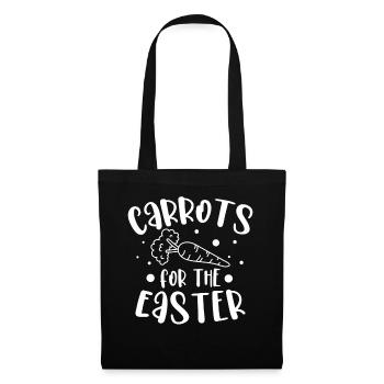 Carrots for Easter rabbit - Tote Bag - black - Front