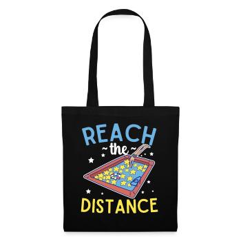 Reach the distance pool diving - Tote Bag - black - Front