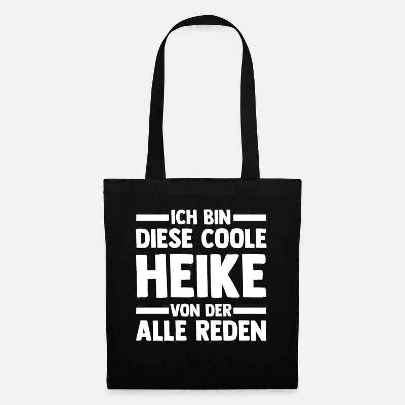 Heike - Stoffbeutel - Schwarz