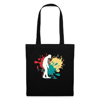 Jogging Silhouette - Sac en tissu - noir - Devant