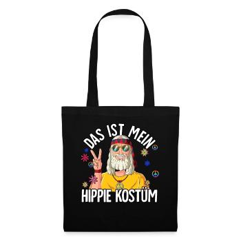 Ceci est mon costume hippie 60s 70s costume - Sac en tissu - noir - Devant