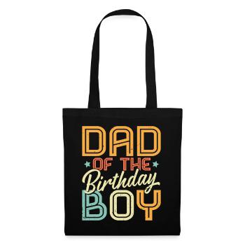 Dad Of The Birthday Boy - Stoffbeutel - Schwarz - Vorne