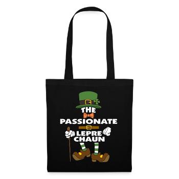 Le lutin passionné de la Saint-Patrick - Sac en tissu - noir - Devant