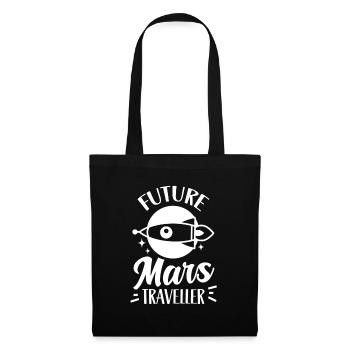 Future Mars Traveling Planet Astronaut - Tote Bag - black - Front