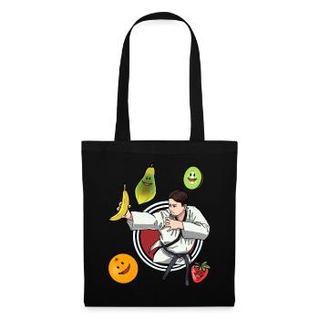 Self-Défense Vitamines Fruit Judo Fruit Victoire - Sac en tissu - noir - Devant