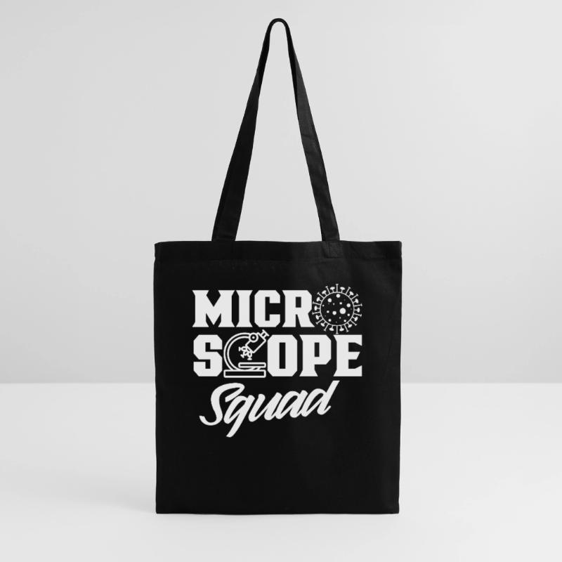 Équipe de microscope Microscopes Dictons de microscope Sac en tissu