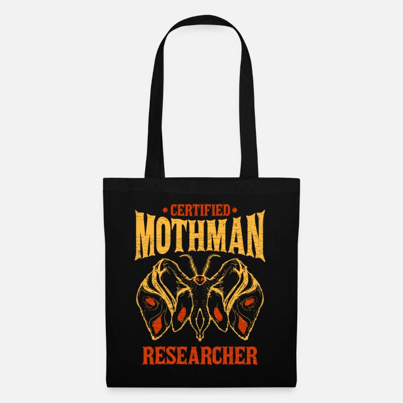 Kryptozoologie Mothman - Stoffbeutel - Schwarz