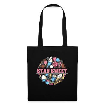 Ice Cream Stay Sweet Frozen Fruit Ice Cream Lover - Tote Bag - black - Front