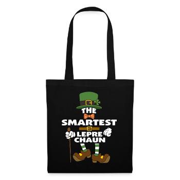 Le lutin le plus intelligent de la Saint-Patrick - Sac en tissu - noir - Devant