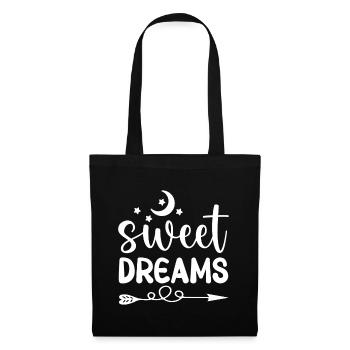 Sweet Dreams - Stoffbeutel - Schwarz - Vorne