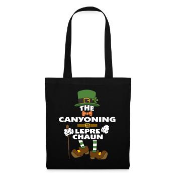 The Canyoning Leprechaun St Patrick's Day - Tote Bag - black - Front
