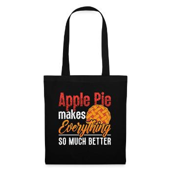Apple Pie Makes Everything So Pastries Apple Tree - Tote Bag - black - Front