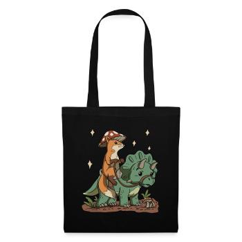 Cottagecore Fox - Tote Bag - black - Front